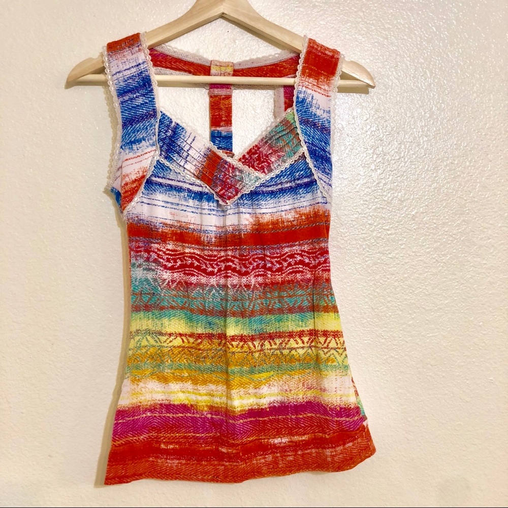 Colorful American Rag Tank 🌈